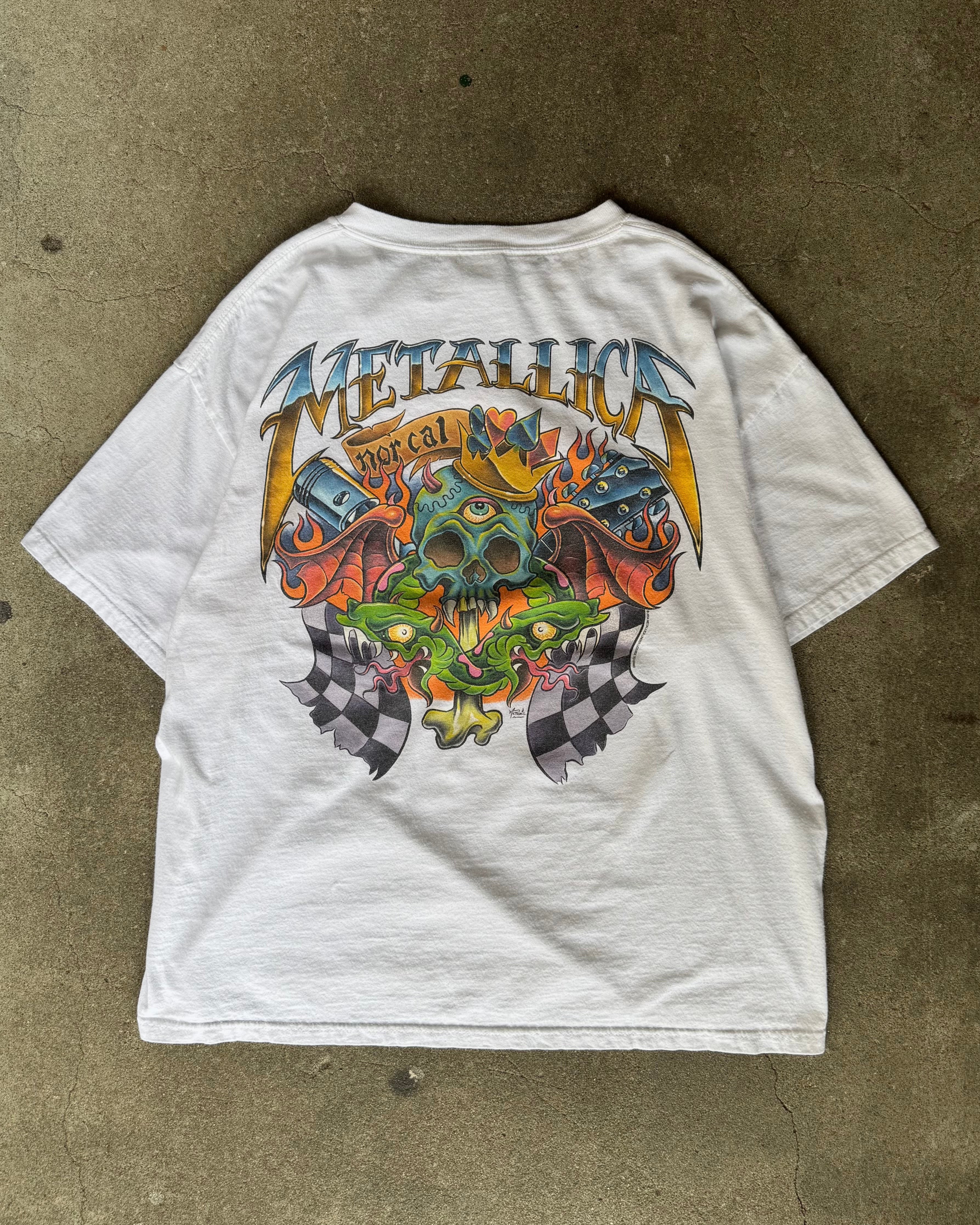 00’s METALLICA
“NOR CAL” band t-shirt LARGE