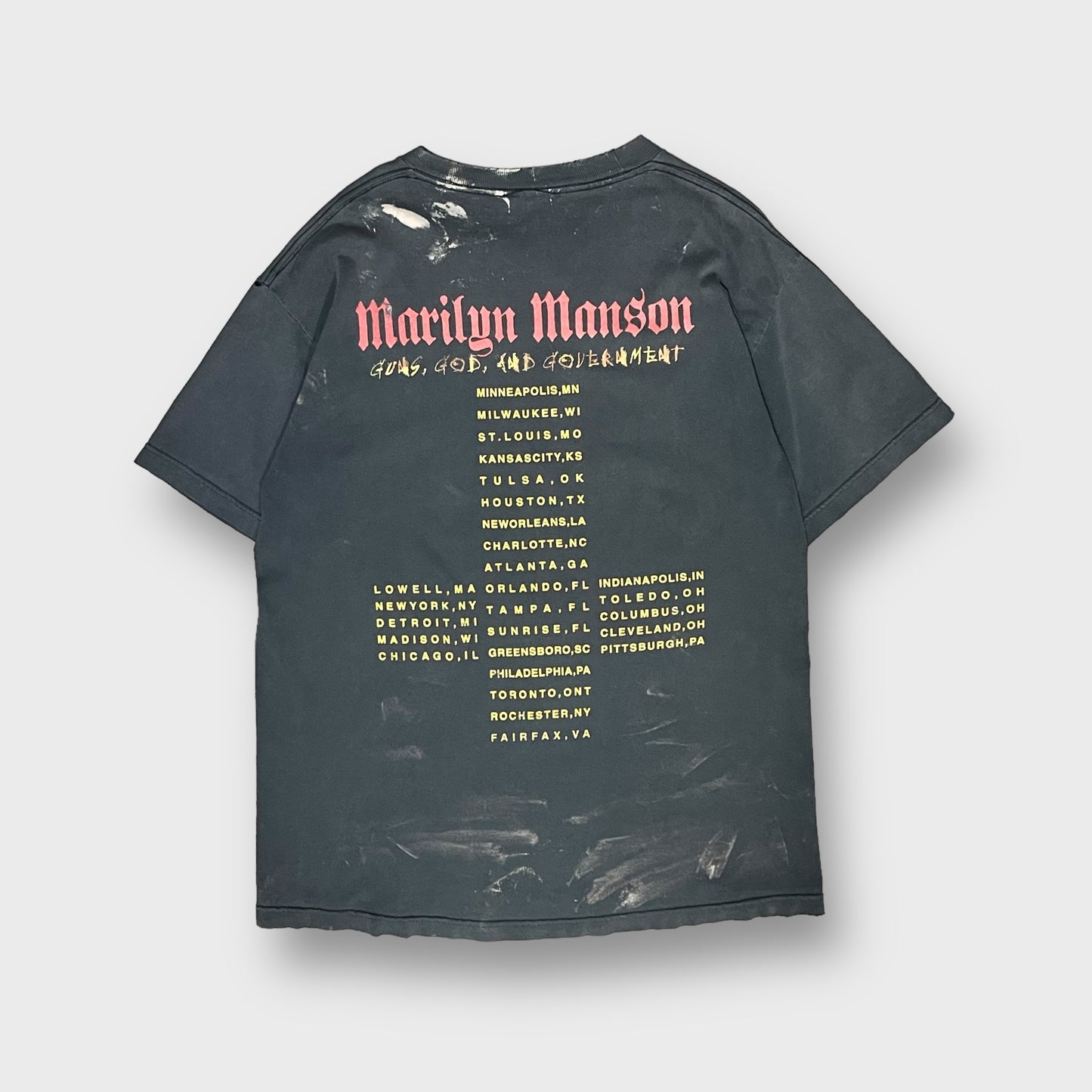 00’s Marilyn Manson
“Holy Wood” album t-shirt