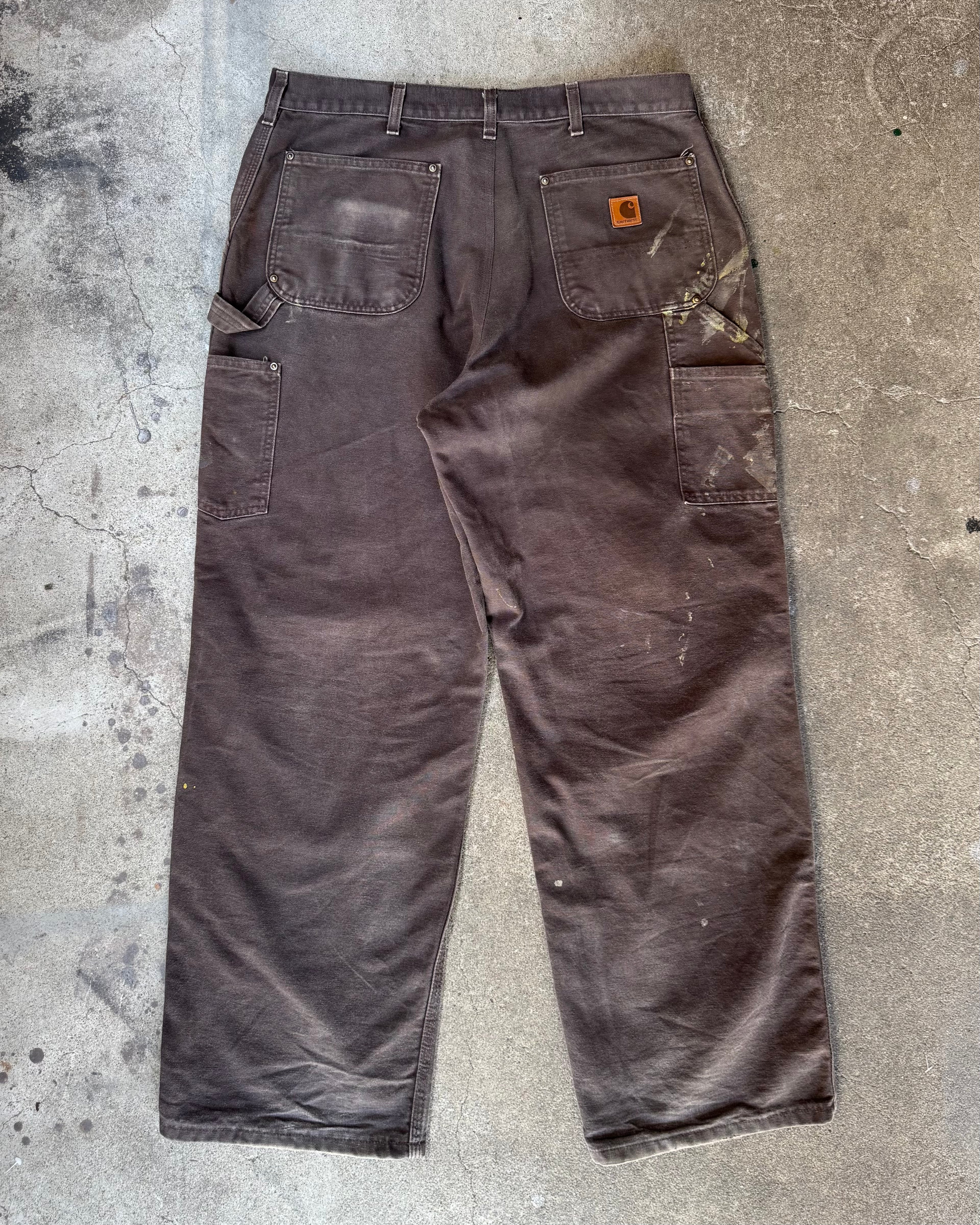 00’s “Carhartt”faded double knee work wear pants