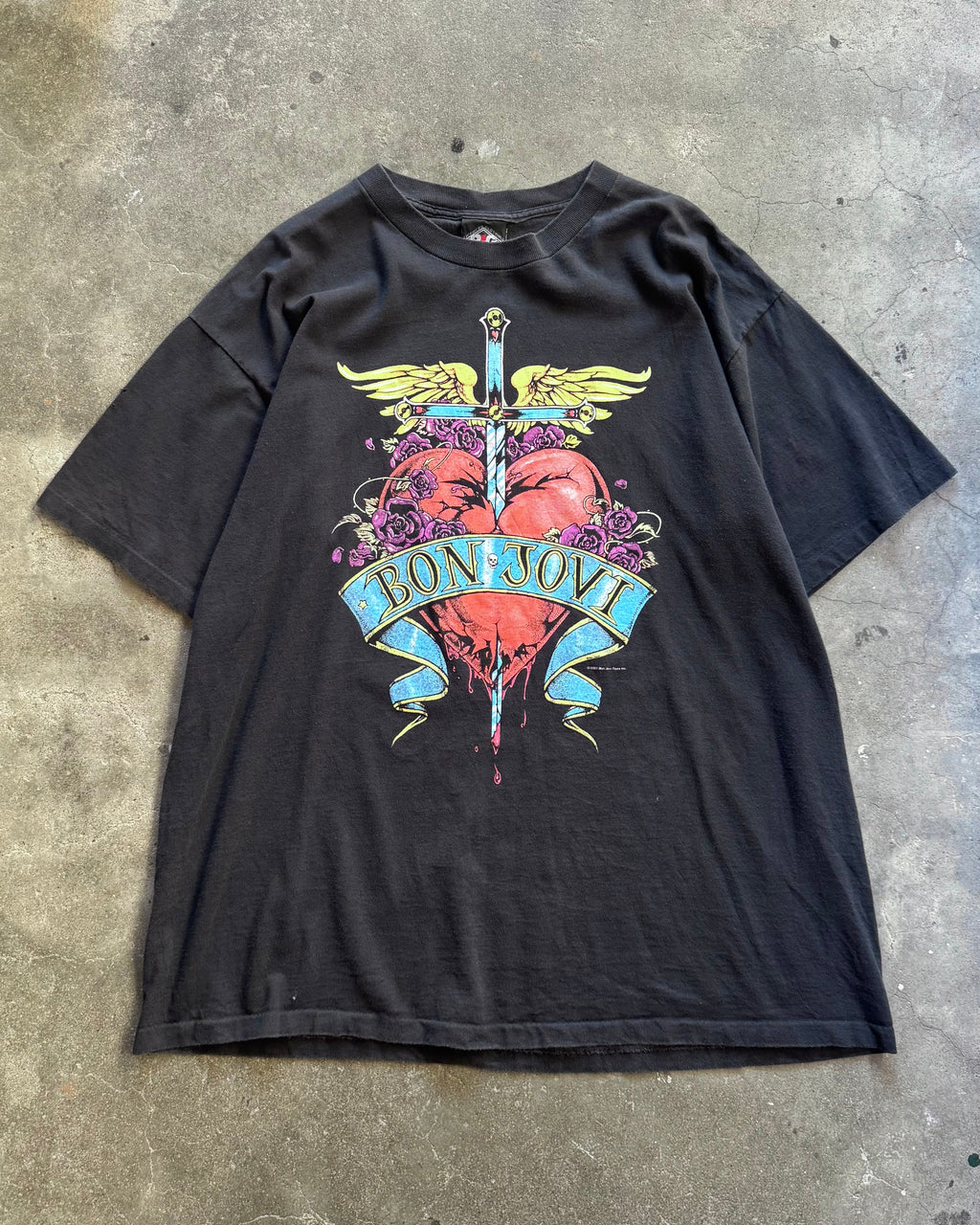 00’s Bon Jovi“One Wild Night World Tour” t-shirt X-LARGE