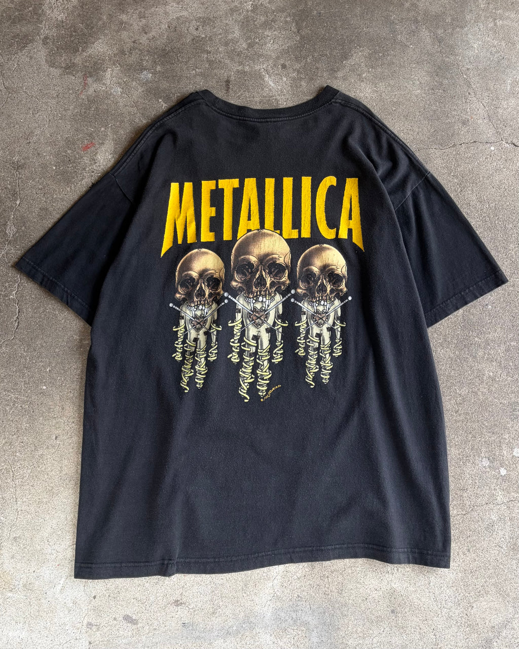 90’s METALLICA “FIXXER”pushead t-shirt X-large
