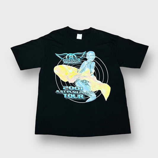2001 AEROSMITH
“sorayama hajime”
just push play wold tour t-shirt