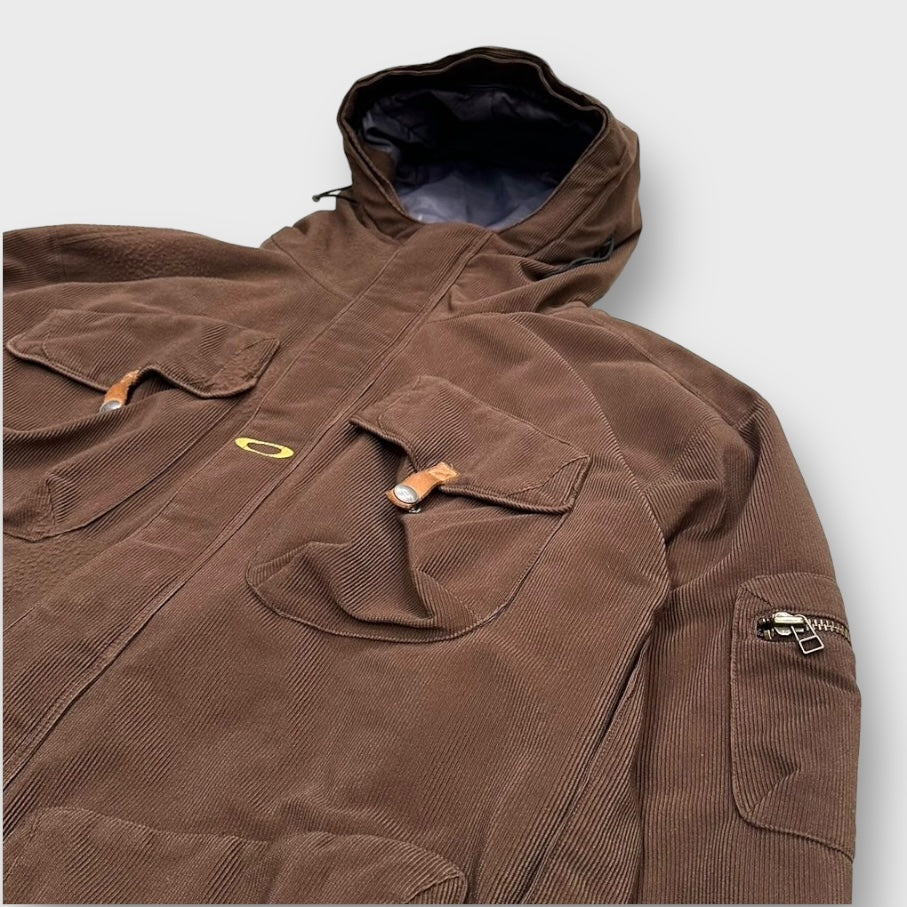 00's "OAKLEY" Mulch pocket corduroy mountain jacket