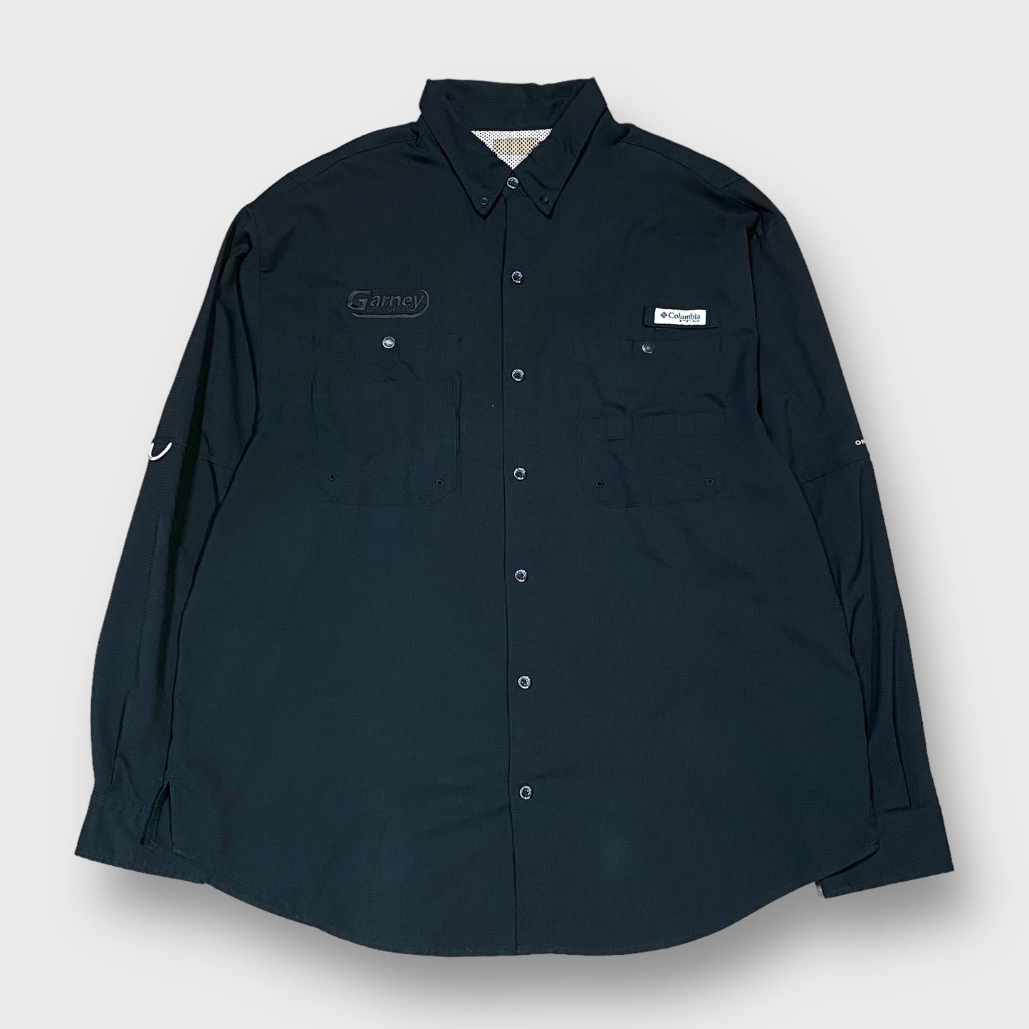 00's "Columbia PFG" OMNI-SHADE button down shirt