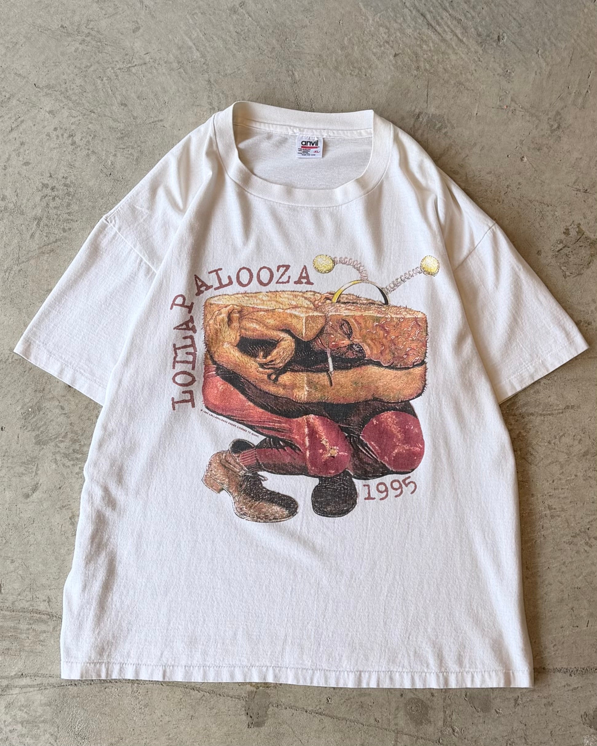 1995 Lollapalooza “Sandwich” musict-shirt X-LARGE