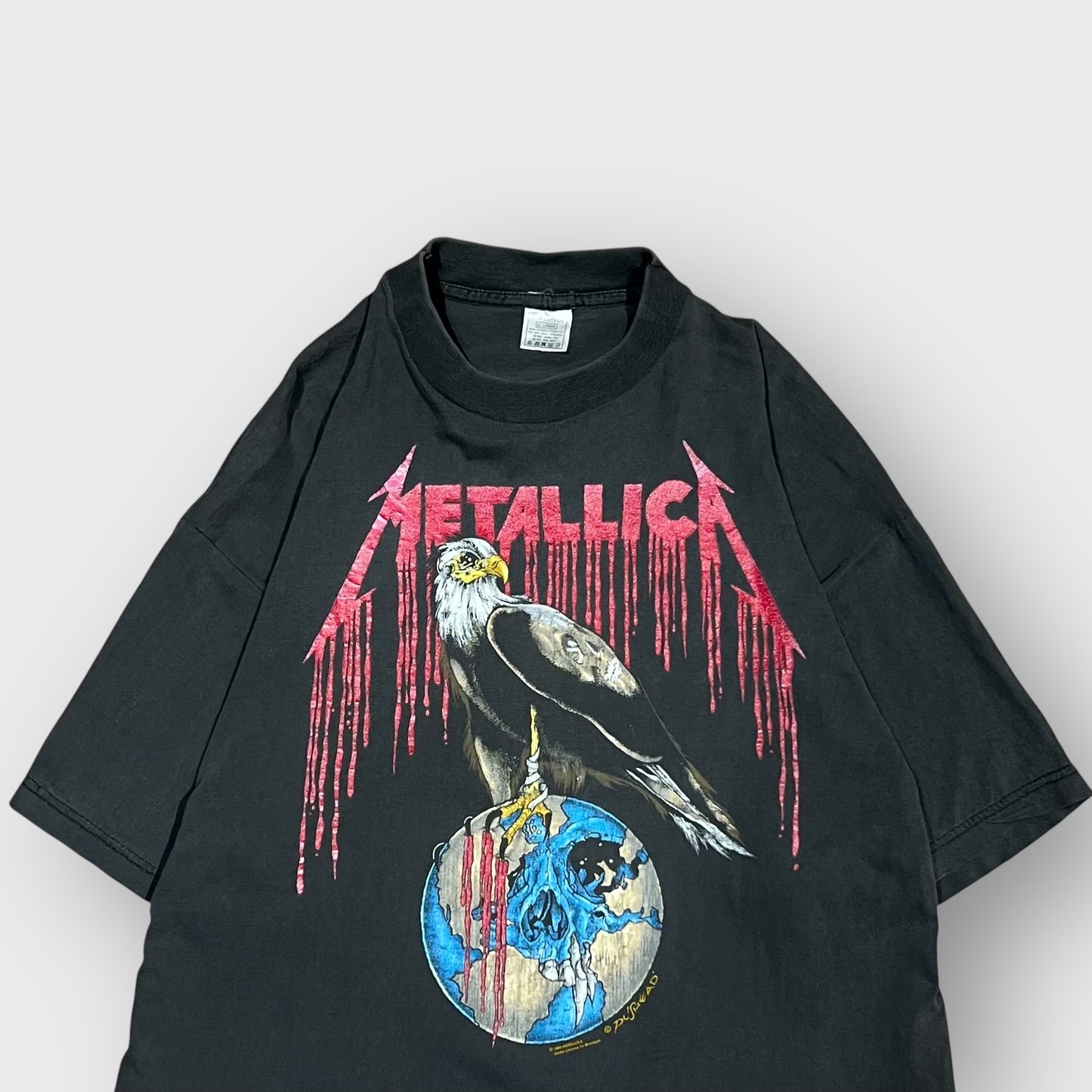 90’s METALLICA
“NO WHERE ELSE TO ROAM”
pushead t-shirt
