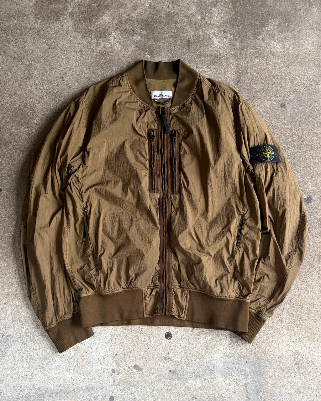00’s “STONE ISLAND”
MA-1 bomber jacket LARGE