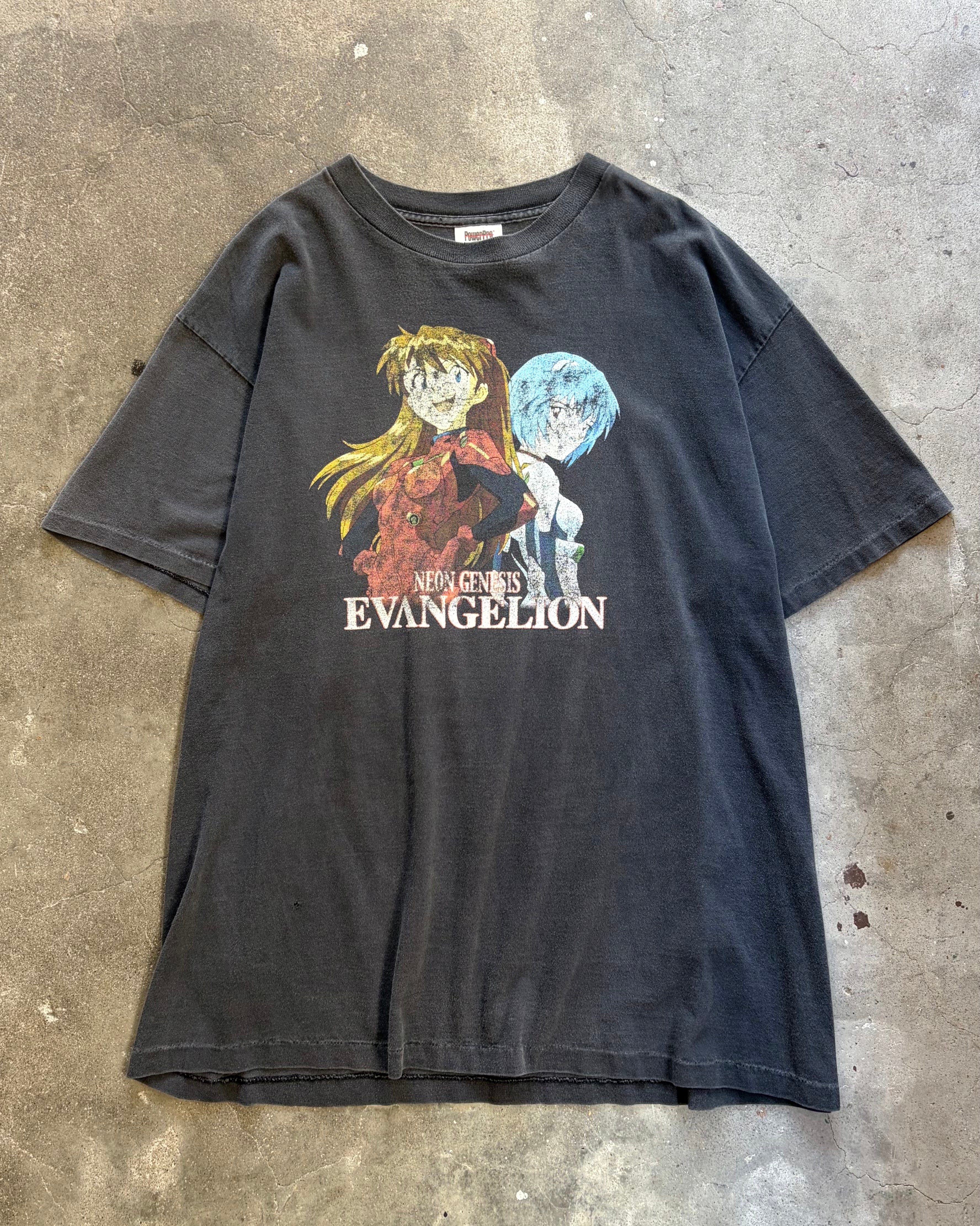 90’s  “NEON GENESIS EVANGELION” anime t-shirt X-large