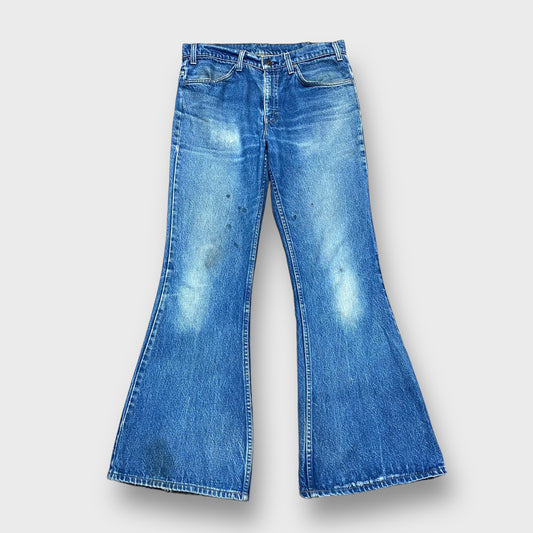 70's "Levi's" 684 Bell bottom denim pants