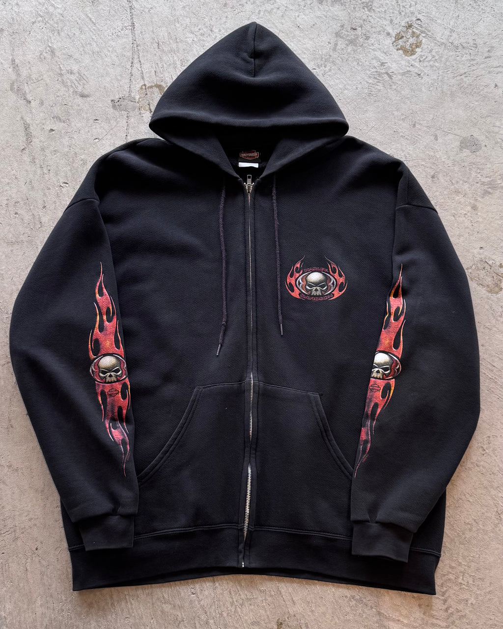 00’s “HARLEY DAVIDSON”
zip up hoodie 2X-LARGE