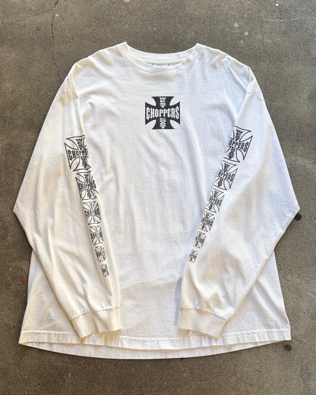 00-90’s “WEST COAST CHOPPERS” l/s t-shirt xx-large