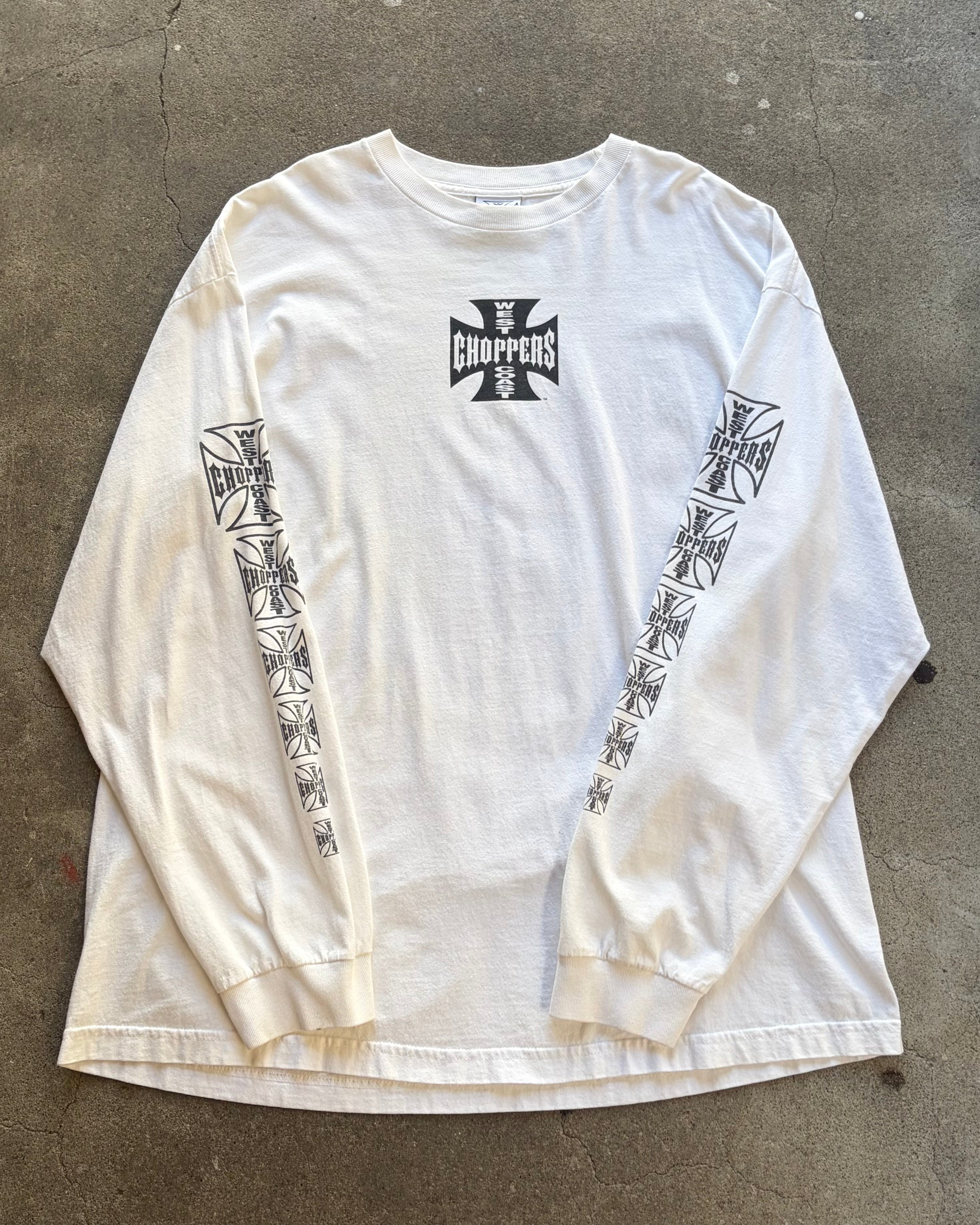00-90’s “WEST COAST CHOPPERS” l/s t-shirt xx-large