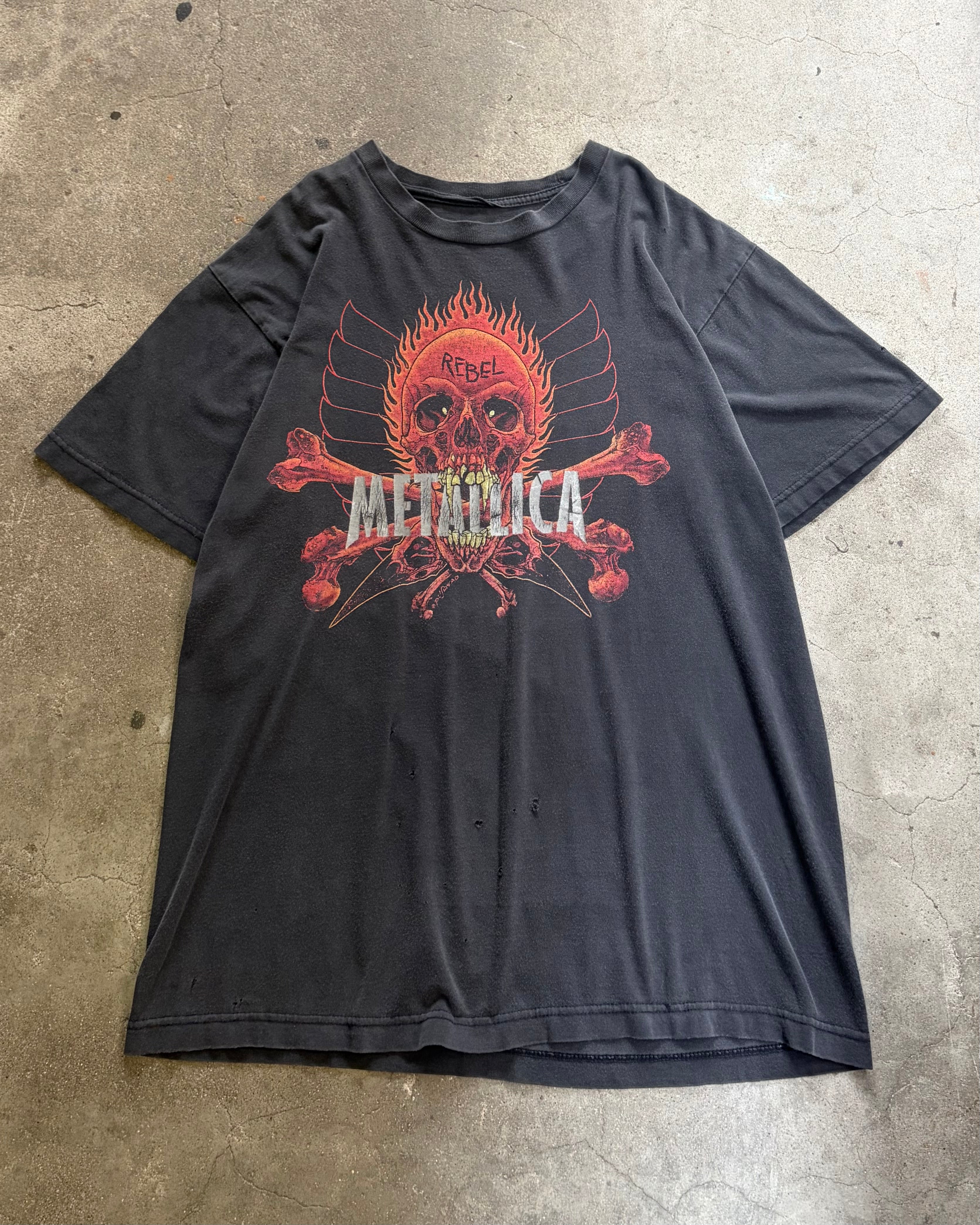 90’s METALLICA
“Rebel” Pushead t-shirt