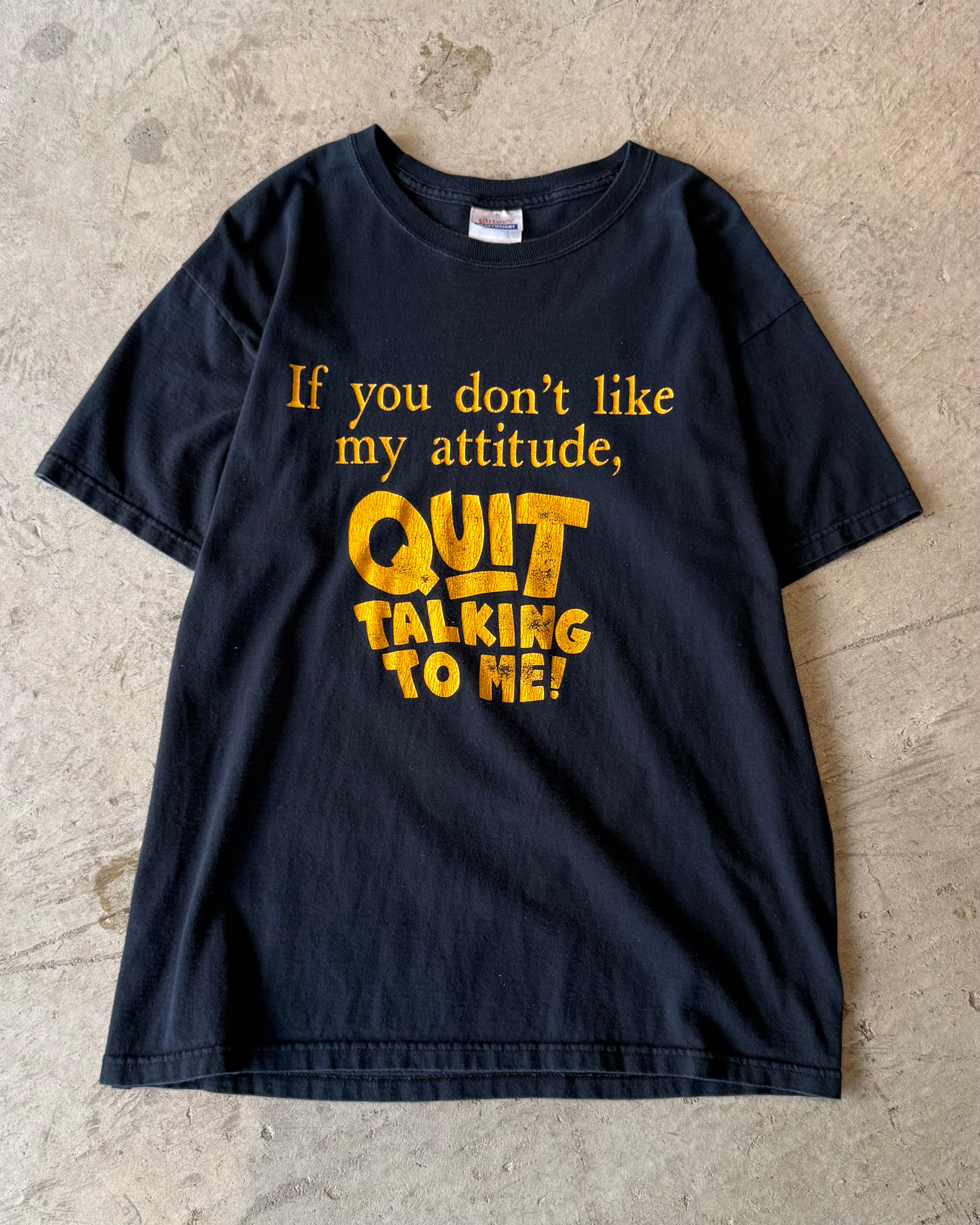  80’s “message” t-shirt large