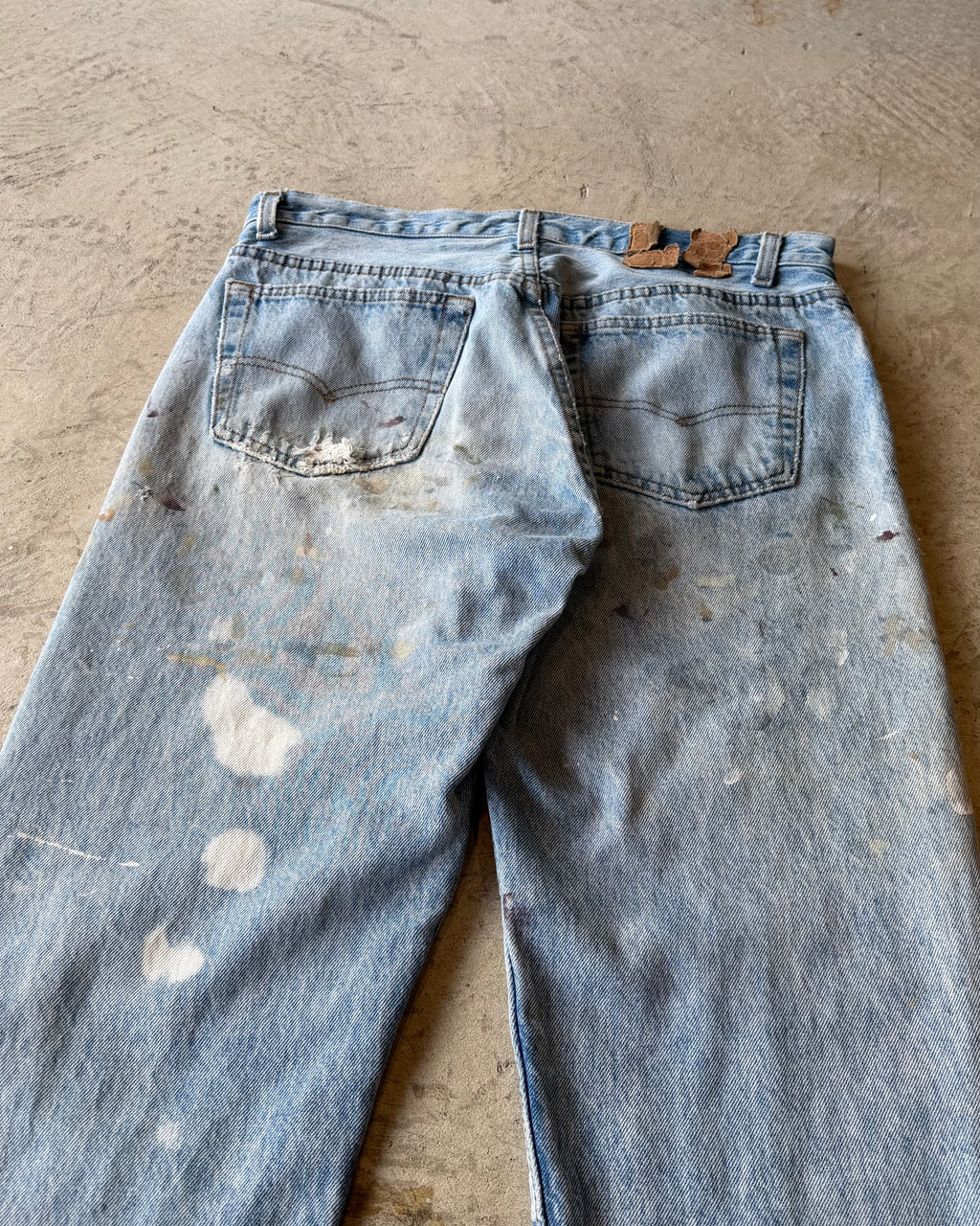 90’s “LEVI’S” crush repair denim pants