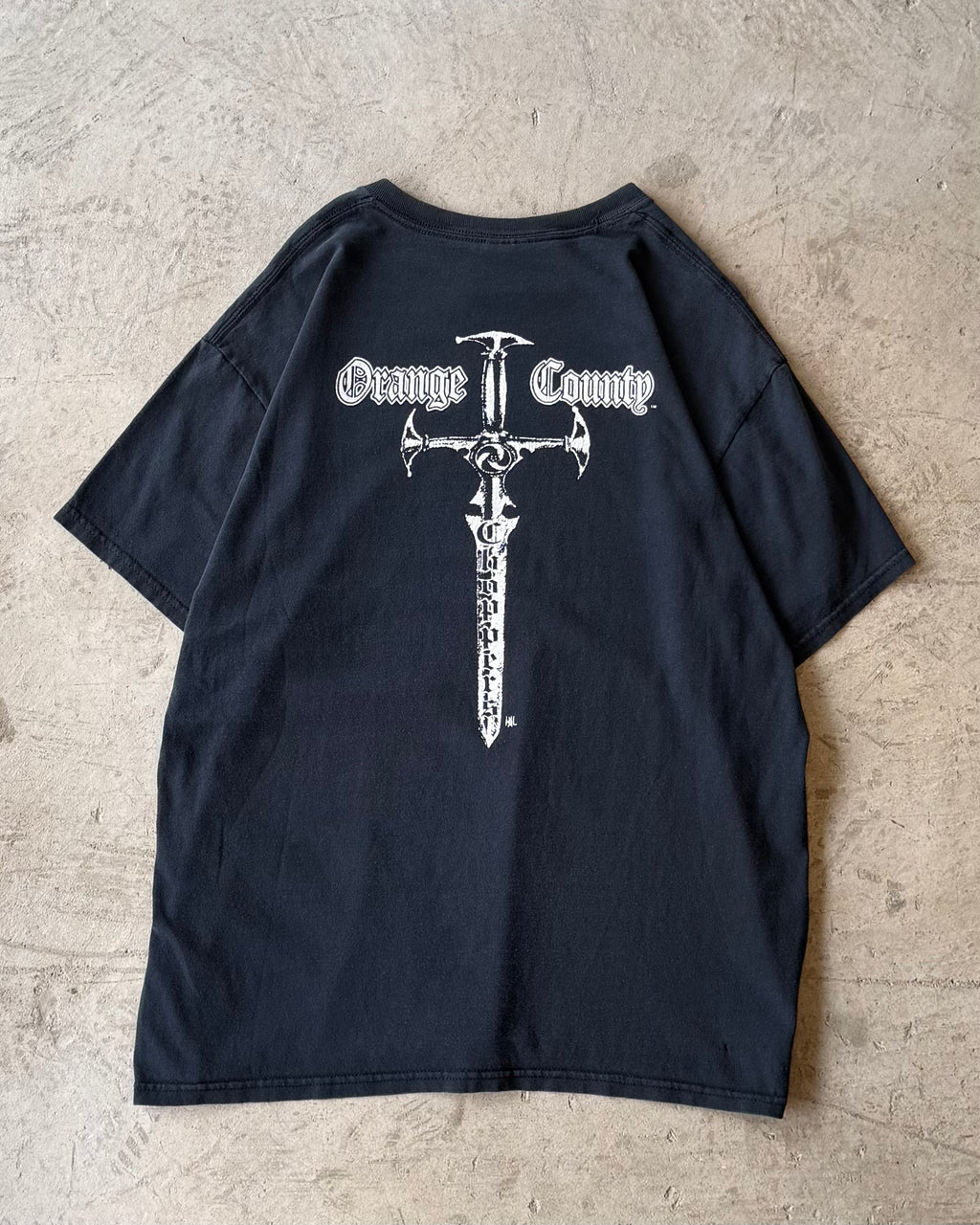 00’s “ORANGE COUNTRY CHOPPERS” t-shirt LARGE