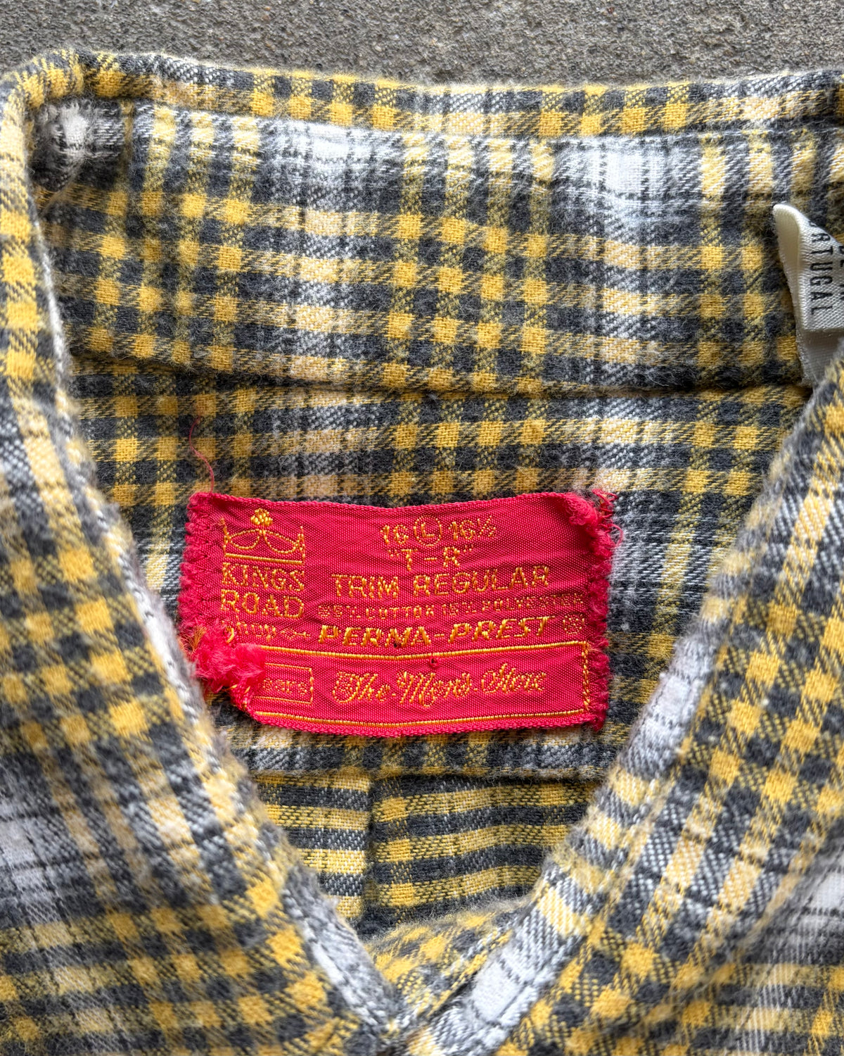 60-70’s “PERMA-PREST” flannel shirt