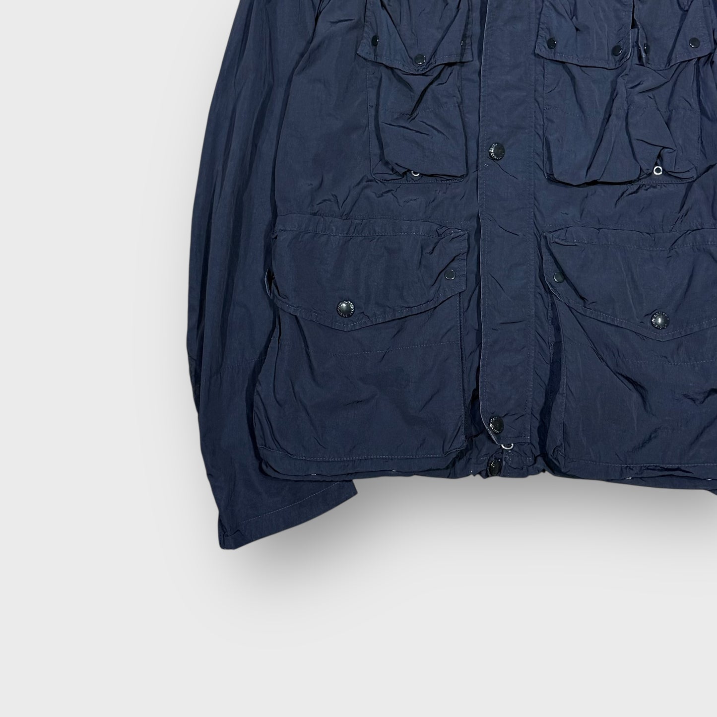 00’s “C.P.COMPANY”nylon metal hooded jacket