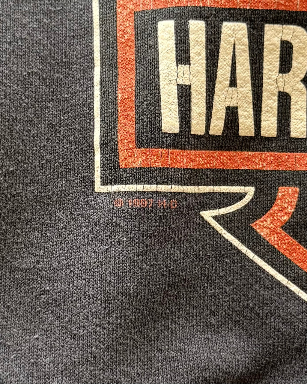 90’s “HARLEY DAVIDSON”
V-FLAME zip up hoodie 2X-LARGE