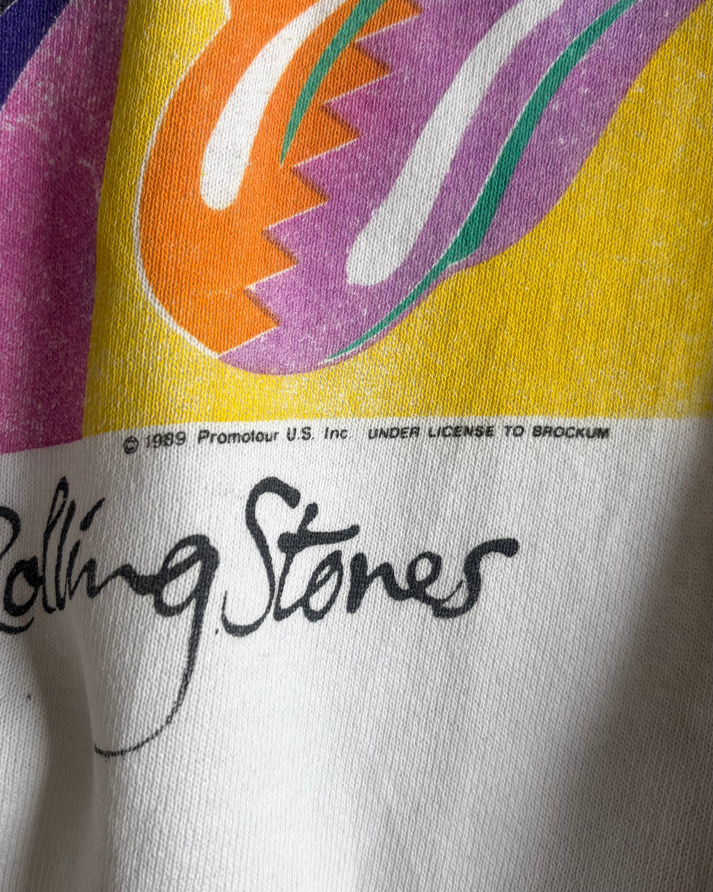 80-90’s “The Rolling Stones”
“The North American tour” sweat X-LARGE