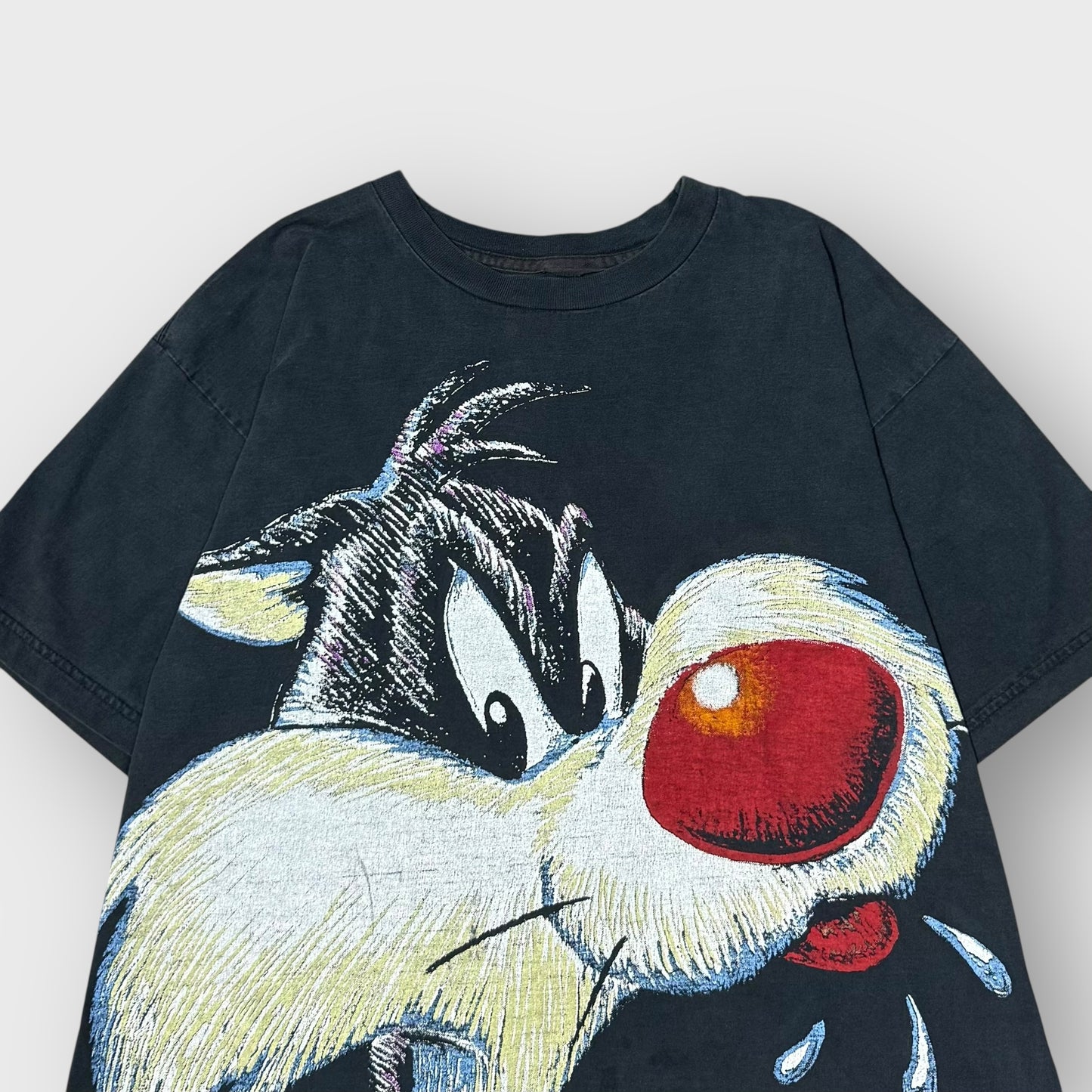 90’s LOONEY TUNES
“Sylvester Cat” character t-shirt