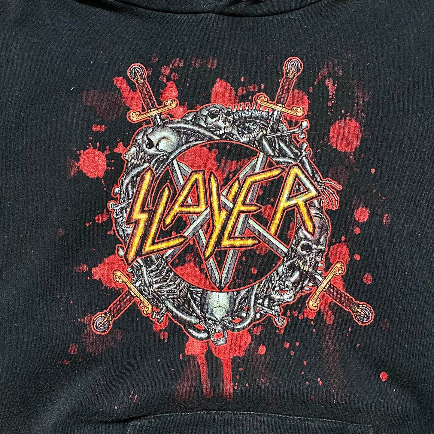 00's "SLAYER" Band design hoodie