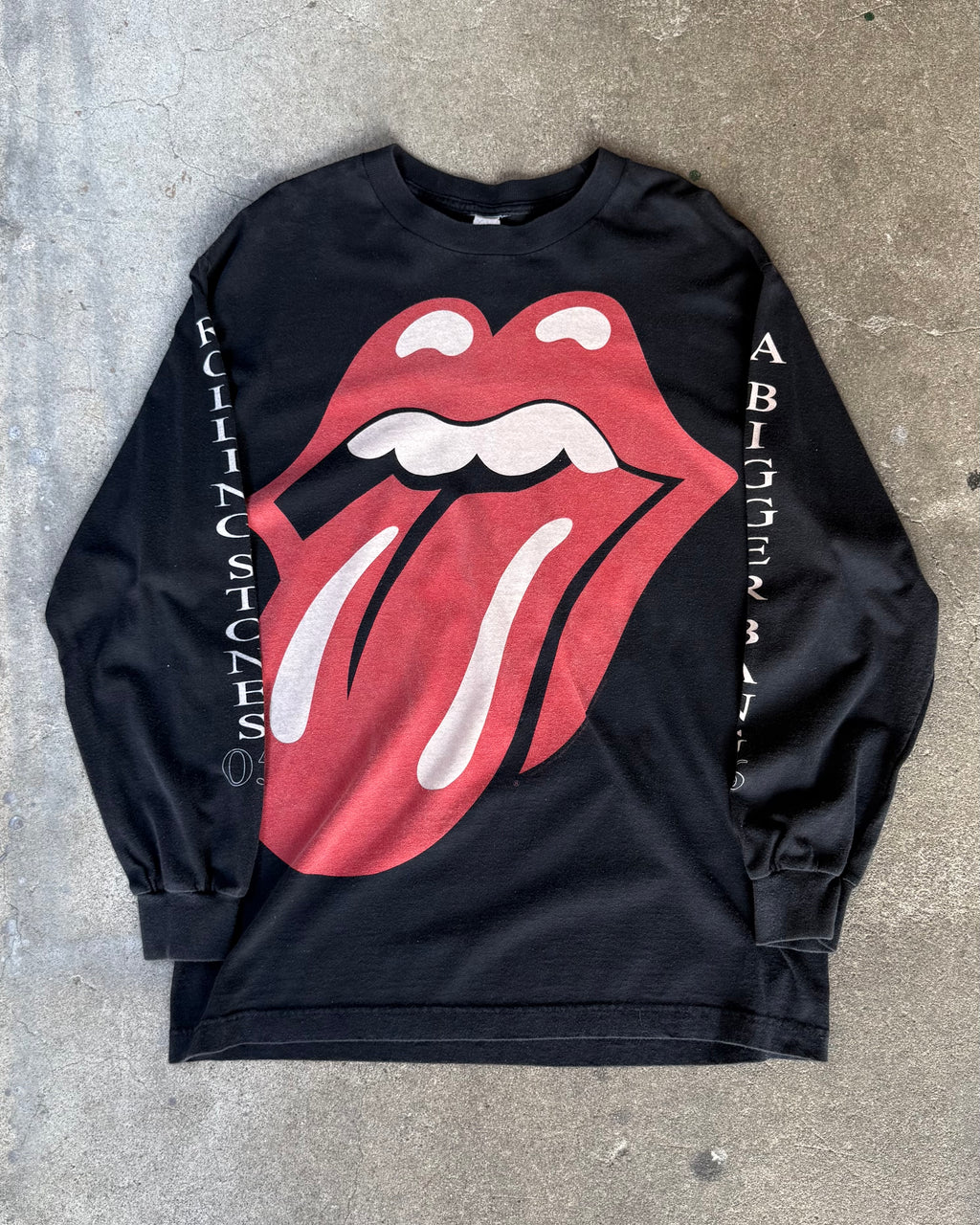 00’s The Rolling Stones
“A Bigger Bang Tour” I/s t-shirt LARGE
