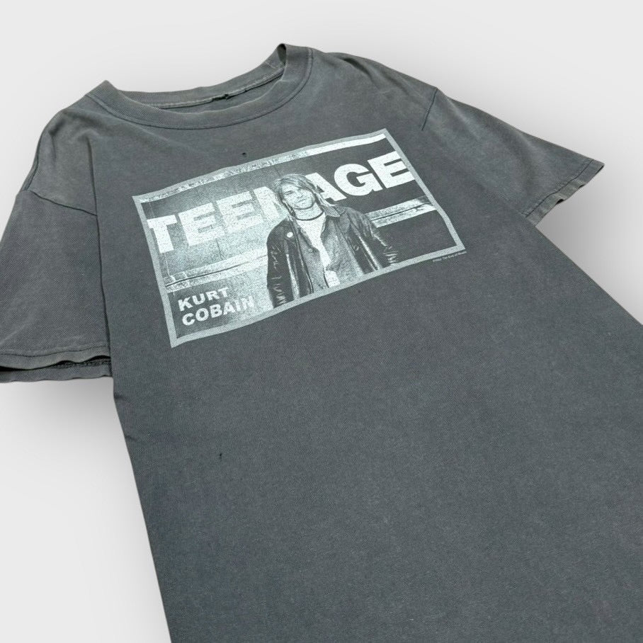 00’s “Kurt Cobain” “TEENAGE” artist t-shirt