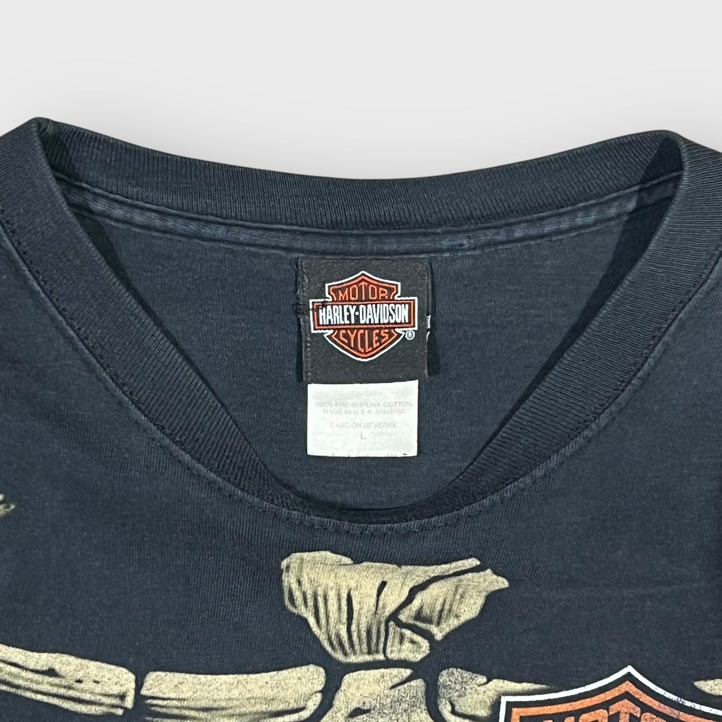 00’s “HARLEY-DAVIDSON” l/s t-shirt