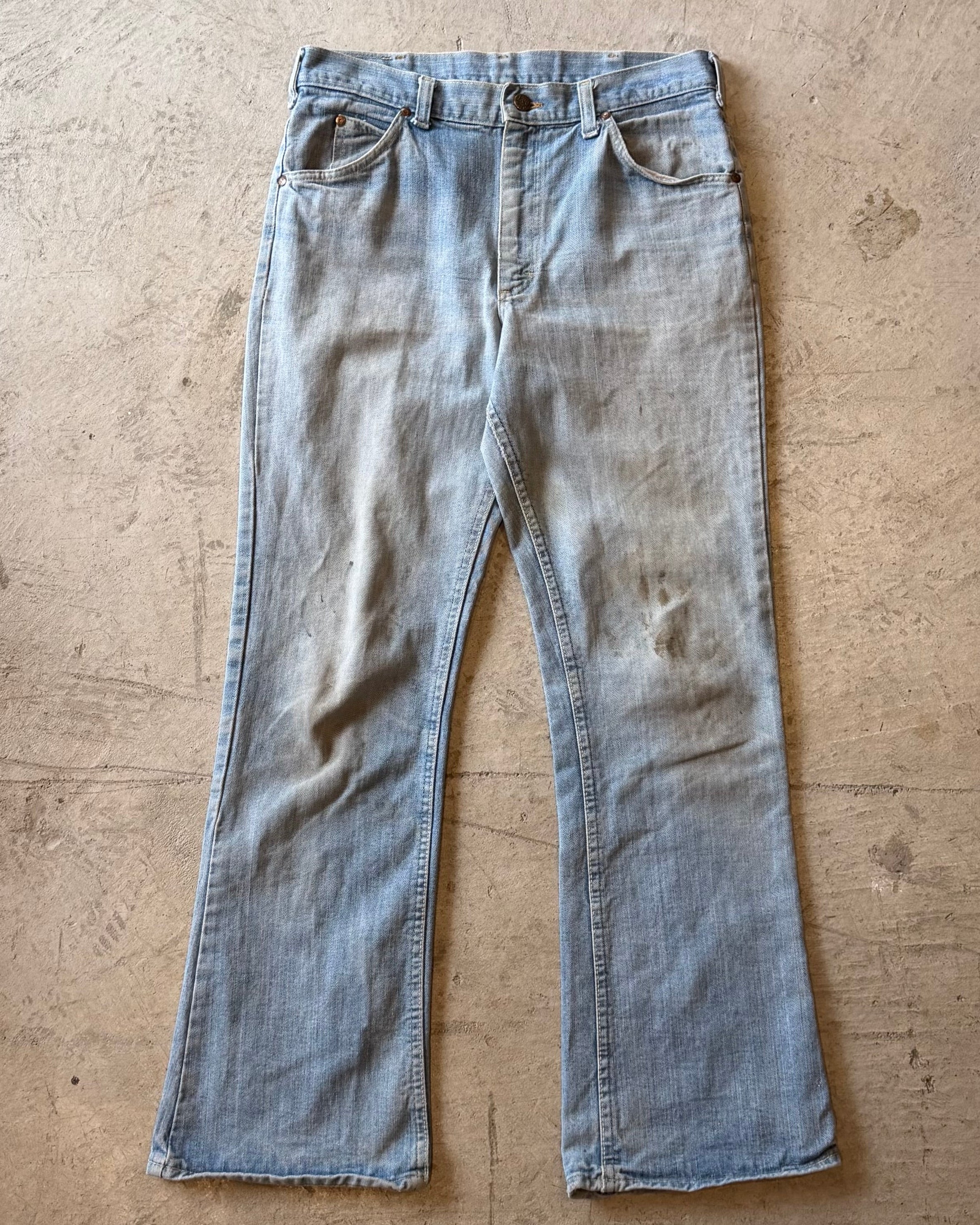 90’s “Lee” faded flare denim pants