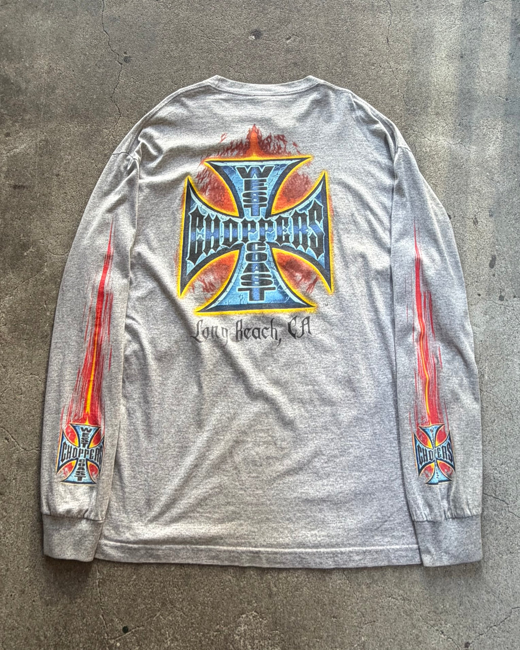 00’s “WEST COAST CHOPPERS” l/s t-shirt x-large