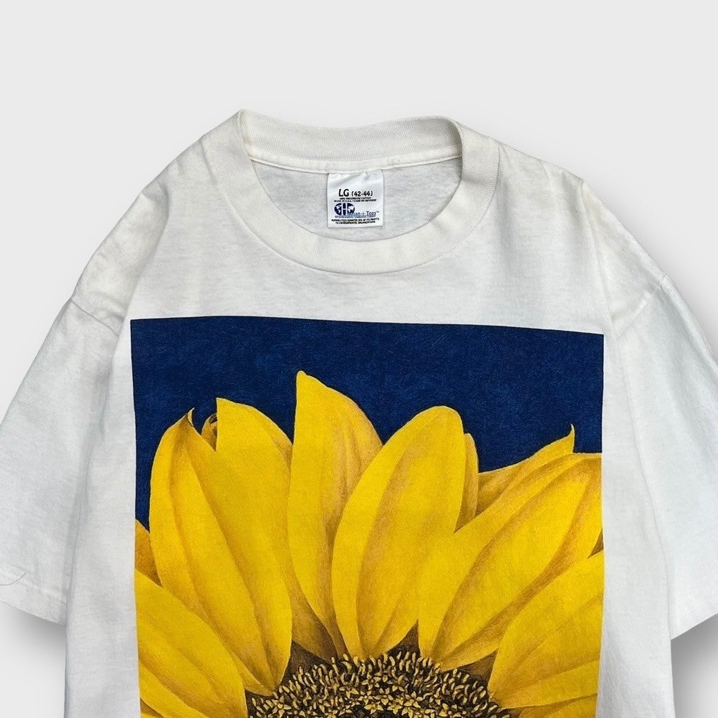 90’s Unkown “Sun Flower” art t-shirt