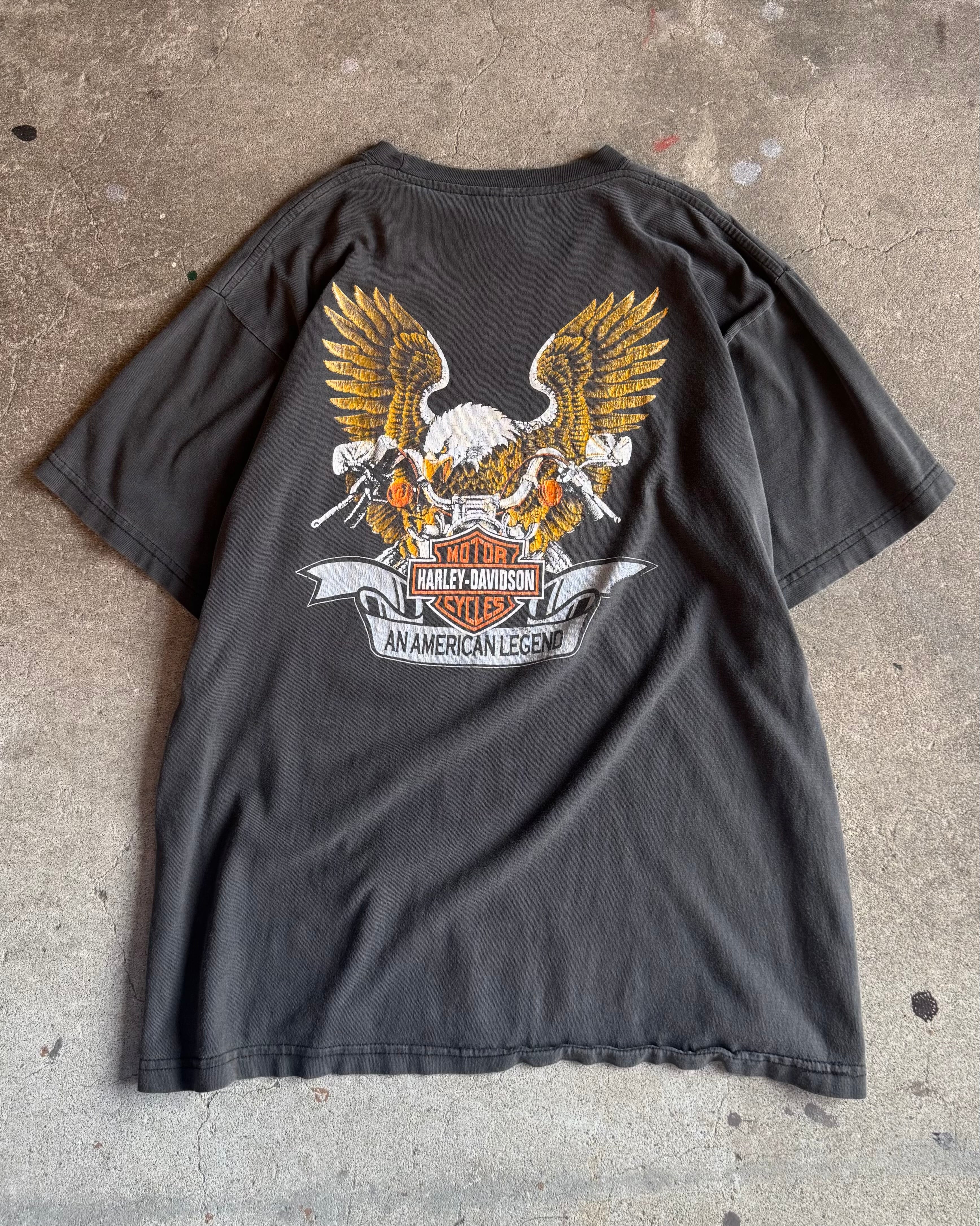 90's Harley-Davidson シャツ American Hawg 90's “HARLEY DAVIDSON” t-shirt X-LARGE – XXNT