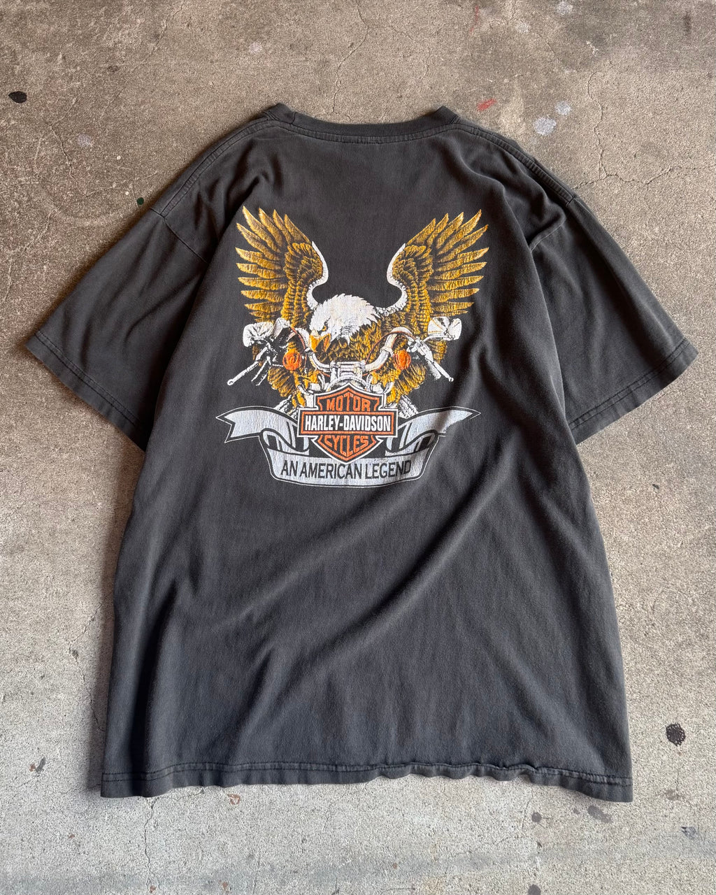 90’s “HARLEY DAVIDSON”  t-shirt X-LARGE