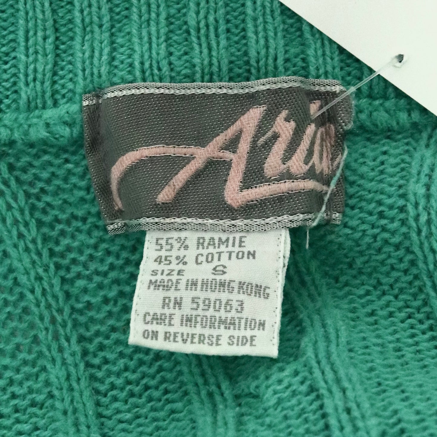 90's "Aria" knit long one-piece