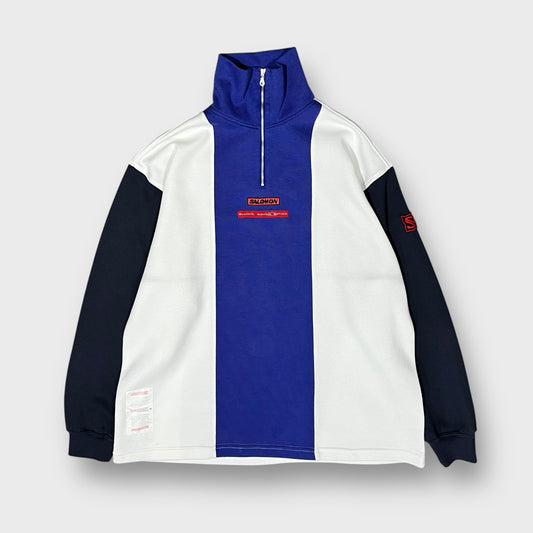 00’s SALOMON half zip sweat