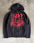 90’s “KISS”
band zip hoodie medium