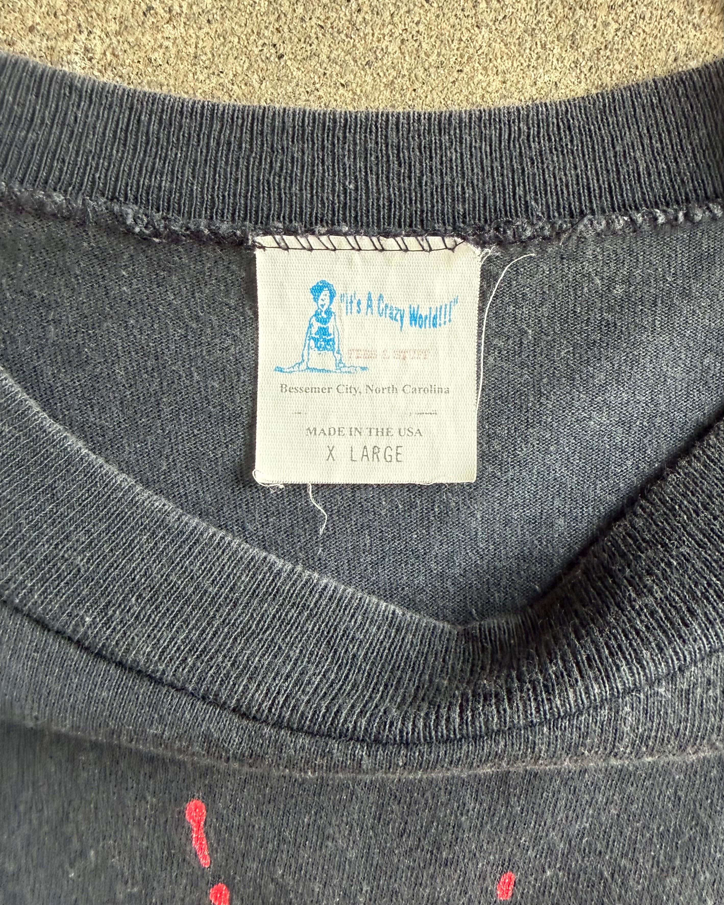 90’s “Smile” “bullet” t-shirt X-large