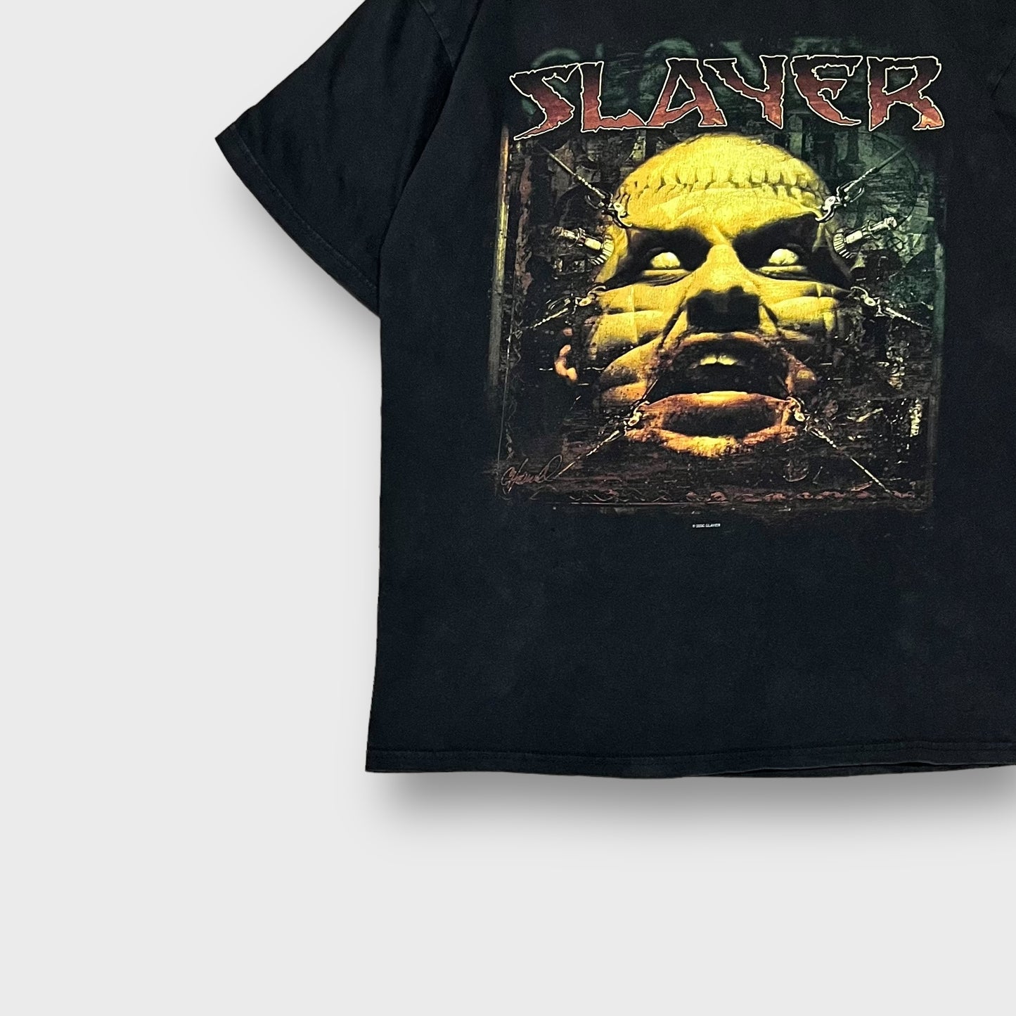 00’s  “SLAYER” band t-shirt