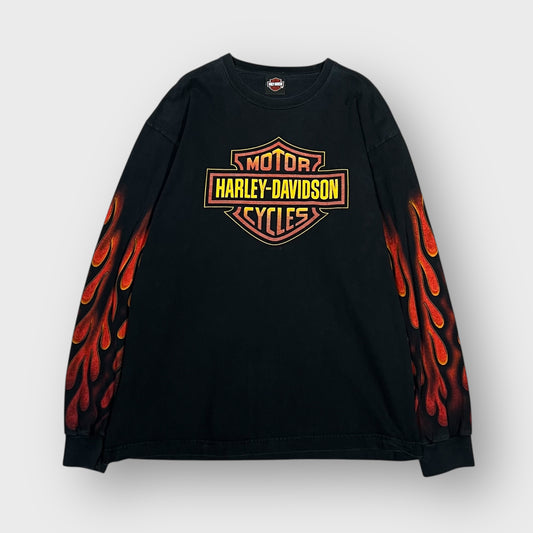 00’s “HARLEY-DAVIDSON” l/s t-shirt