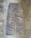 00’s “Carhartt”faded double knee work wear pants 34×32