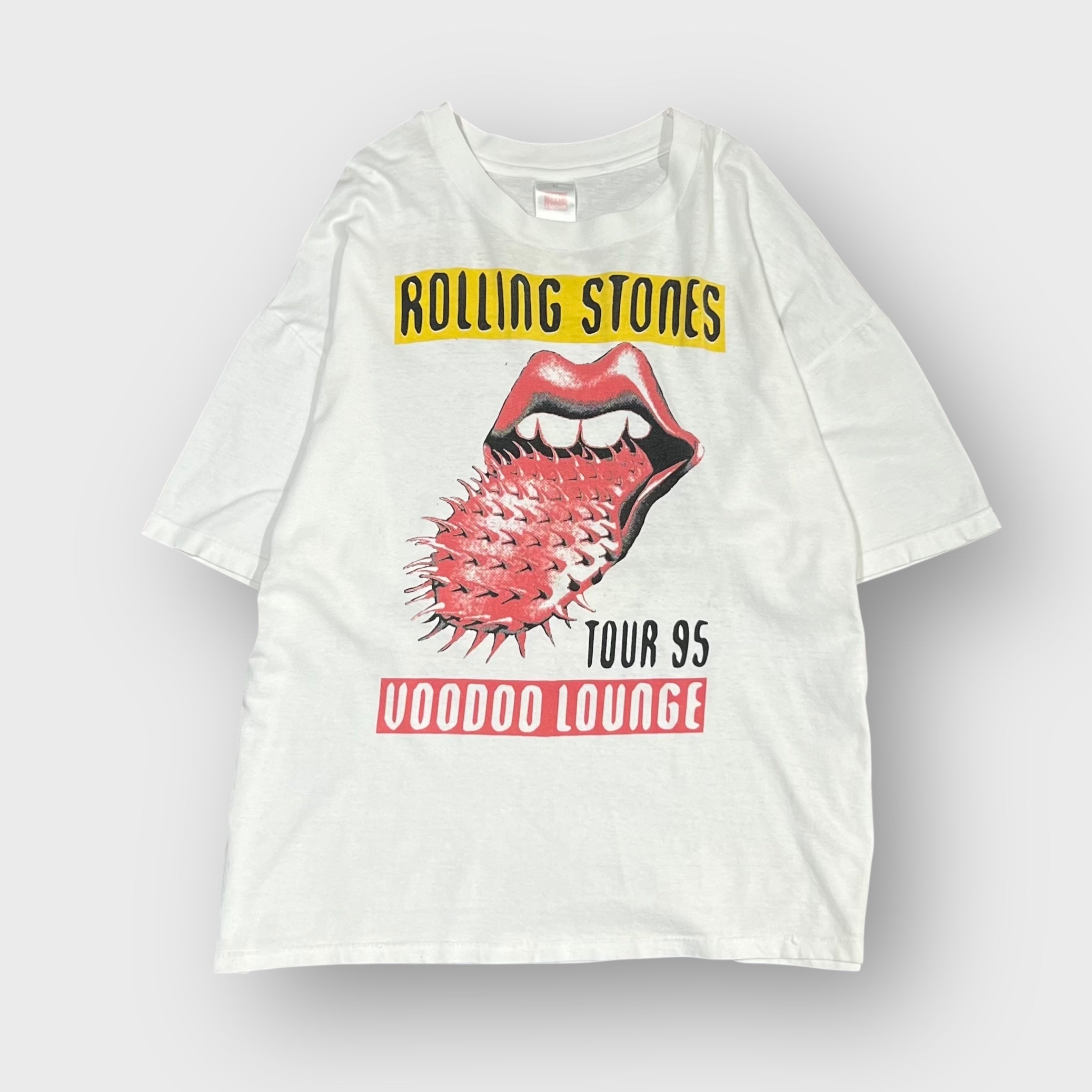 ⭐️入手困難品⭐️ ROLLIG STONS VOODOO LOUNGE Tシャツ XL) ローリングストーンズ Voodoo Lounge Tシャツ 古着屋