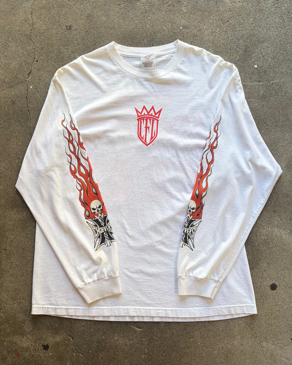 00-90’s “WEST COAST CHOPPERS” l/s t-shirt x-large