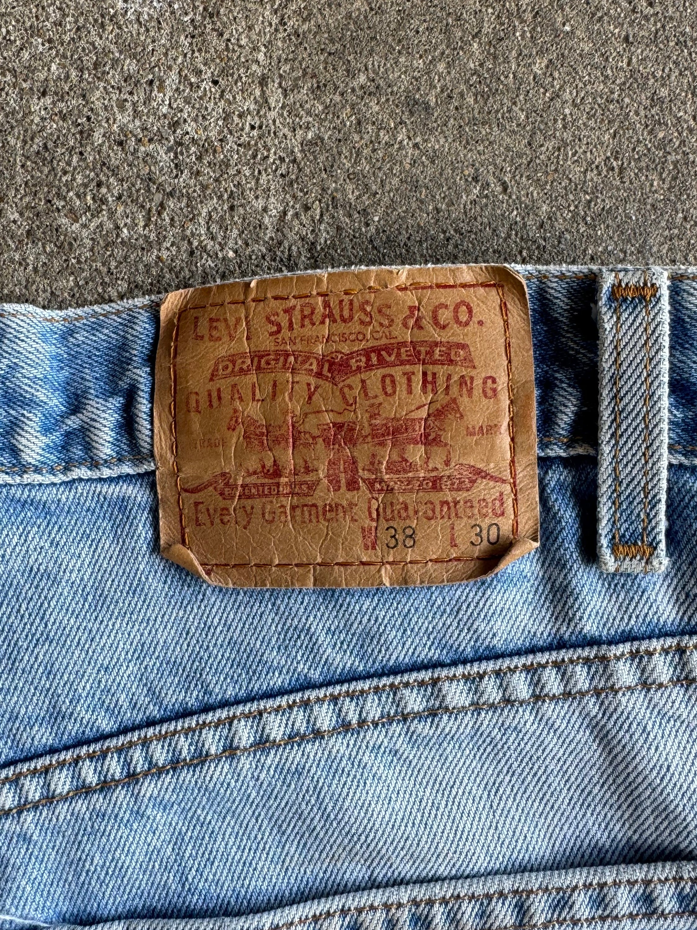 00’s “Levi's”
paint damage denim 38×30