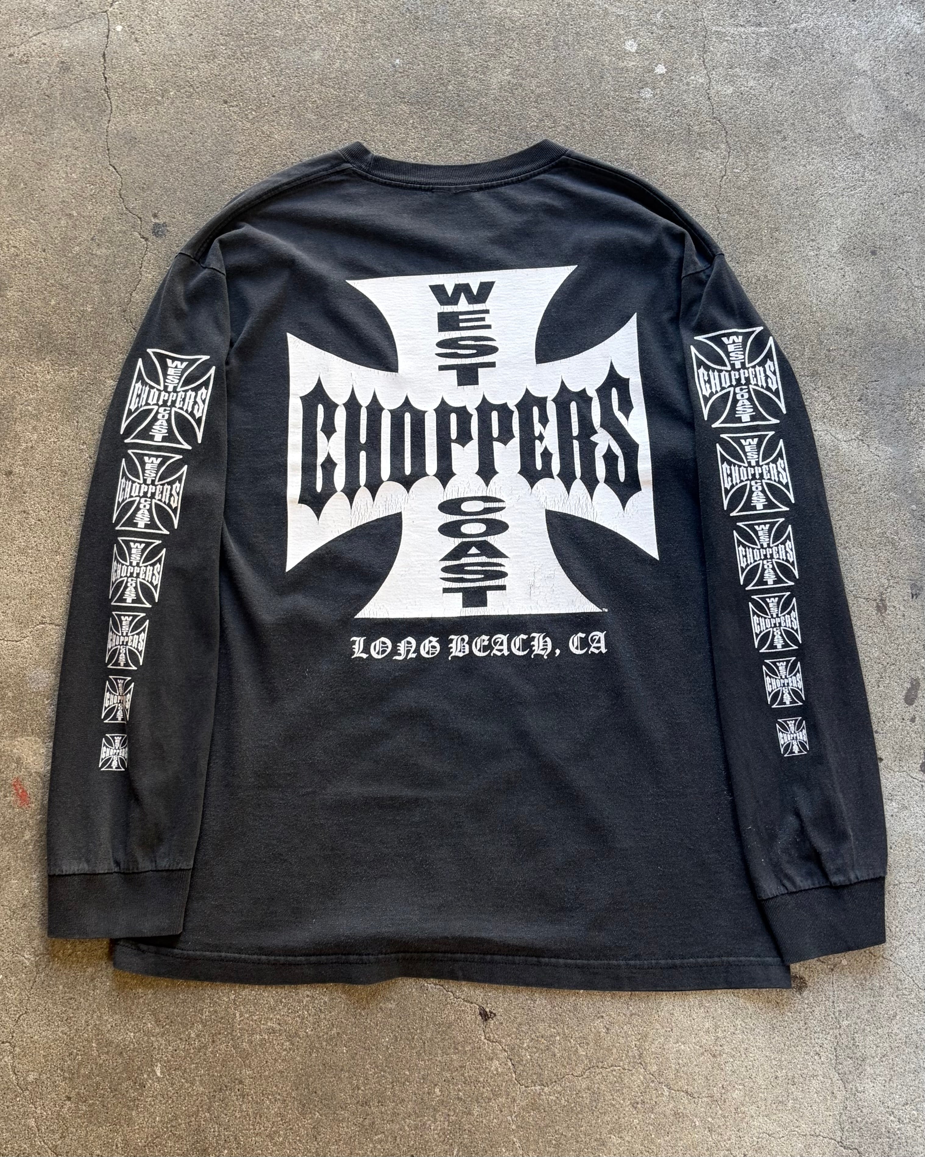 90-00’s “WEST COAST CHOPPERS” l/s t-shirt