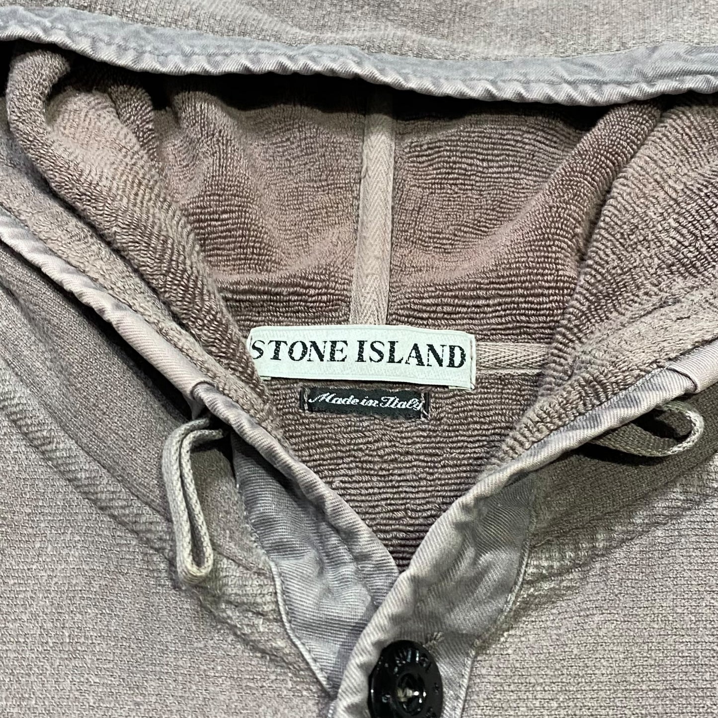 2000's S/S "STONE ISLAND" Hooded full open hoodie