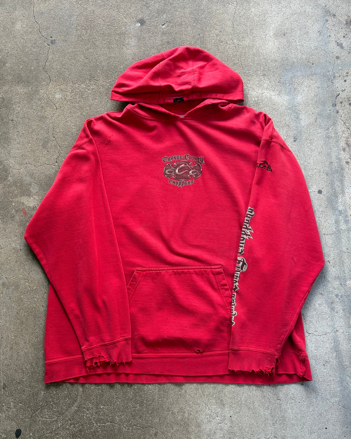 00’s “orange county choppers” hoodie