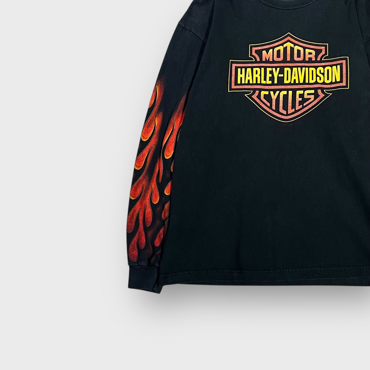 00’s “HARLEY-DAVIDSON” l/s t-shirt