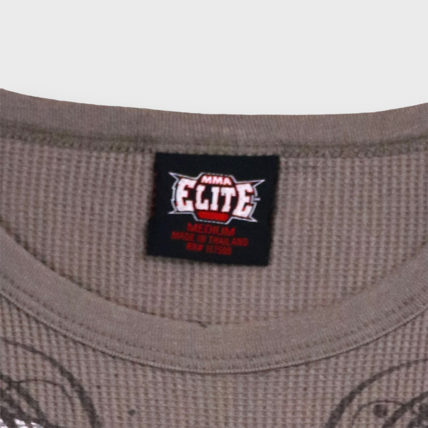 "MMA ELITE" Skull design thermal knit
