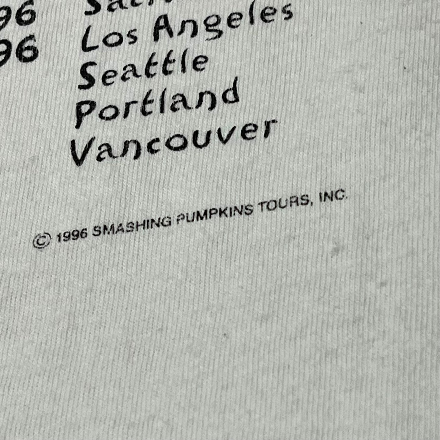 90’s Smashing Pumpkins
“lnfinite Sadness Tour”bandt-shirt